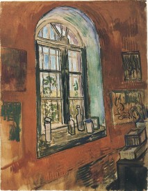 Vincent van Gogh, Window in the studio, Van Gogh Museum, Amsterdam (Vincent van Gogh Foundation)